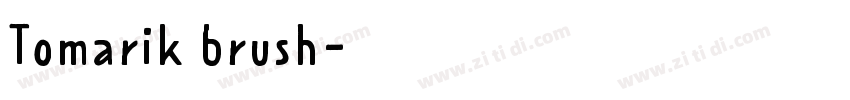 Tomarik brush字体转换